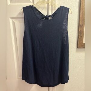 Old Navy Size XXL Dark Blue Open Back Tank Top
